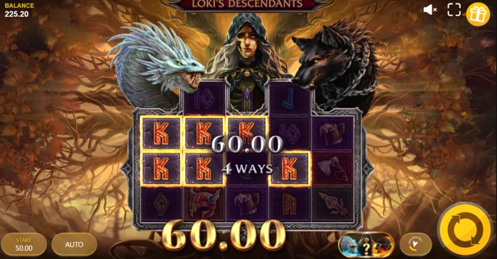 Loki's Descendants - অ্যাক্টিভ ফেজে মনস্টার স্পিন মোড